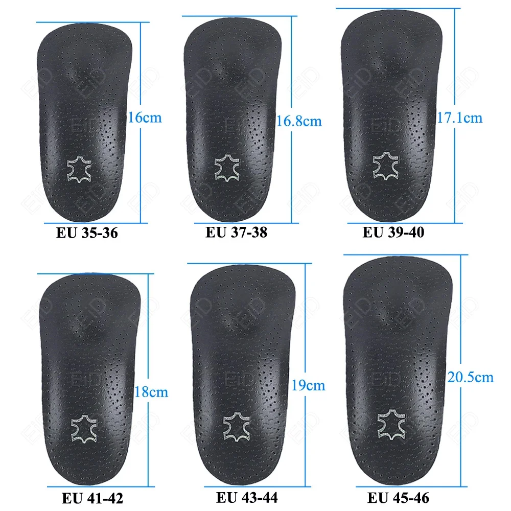 EiD Orthopedic Insoles Orthotics Flat Foot Health Sole Pad For Shoes Insert Arch Support Pad For Plantar fasciitis O/X Leg pads