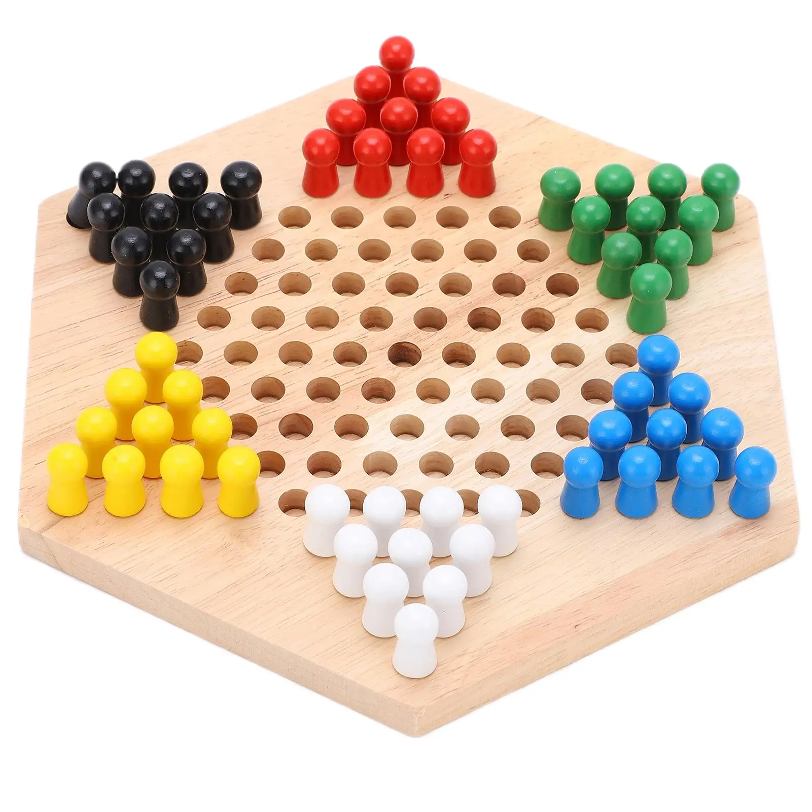 Colorful Chinese Checkers Board Game   Fun for Adults, Kids, and Family