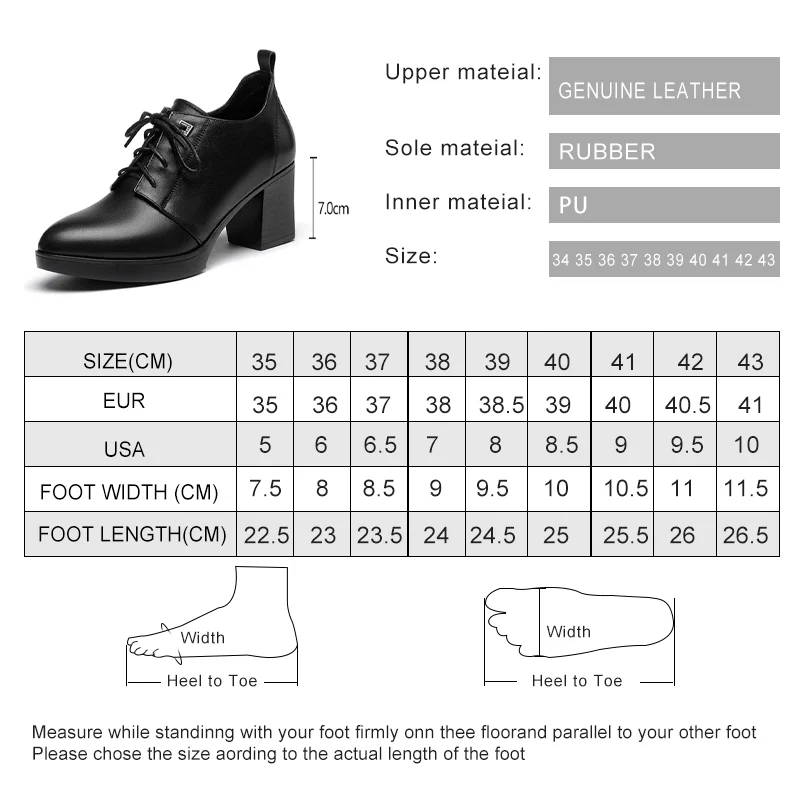 AIYUQI Women Dress Shoes Spring British Style 2022 New Genuine Leather Lidies Single Shoes Large Size Women Work Shoes black and white heels shoes