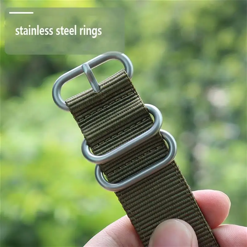 SCHIK For Timex watch T2N721T2N720 739 TW2T3600 wristband lug end nylon strap 24*16mm watchband