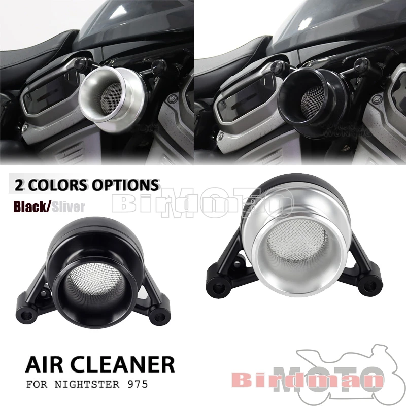 2-5-Aluminum-Motorcycle-Velocity-Stack-Air-Filter-Air-Cleaner-Intake ...