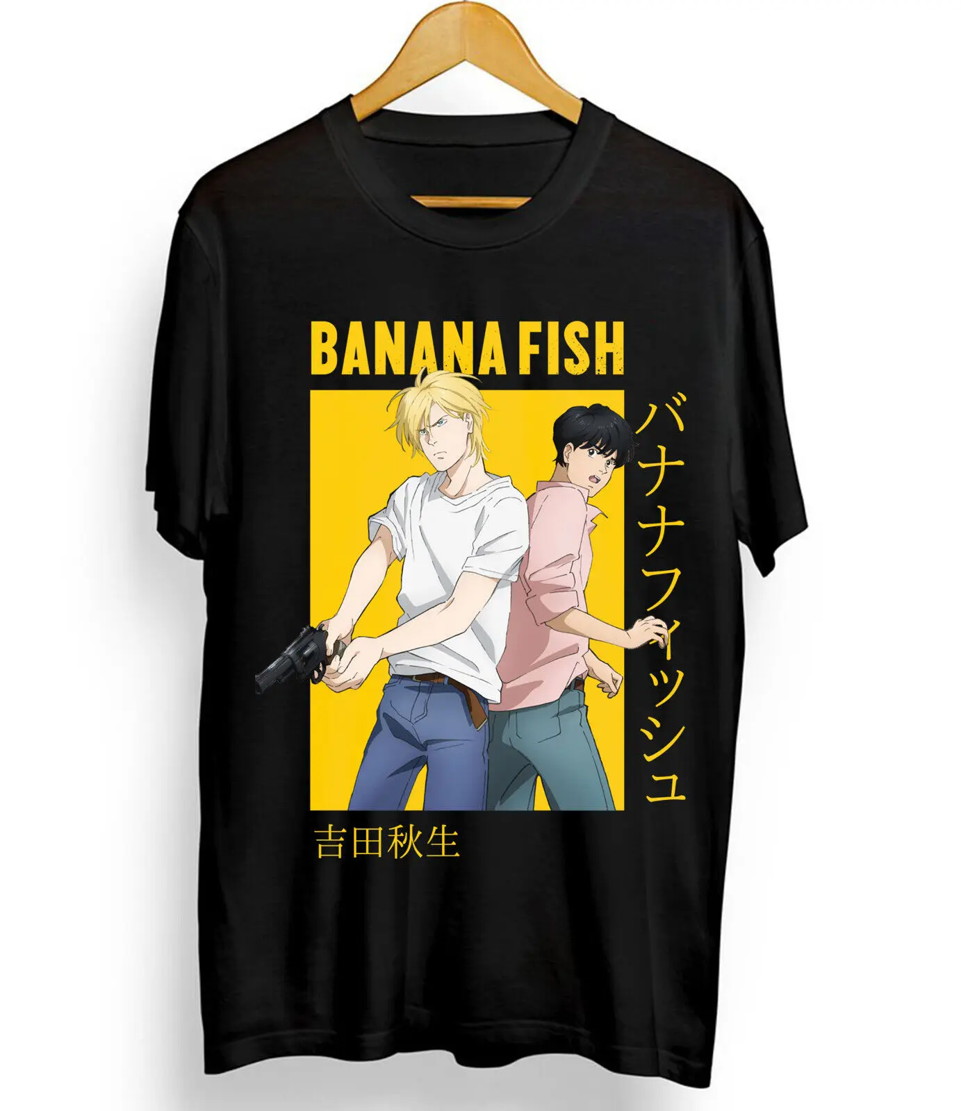 

Banana Fish Ash Lynx Eiji Okumura Card Anime New Unisex T-shirt