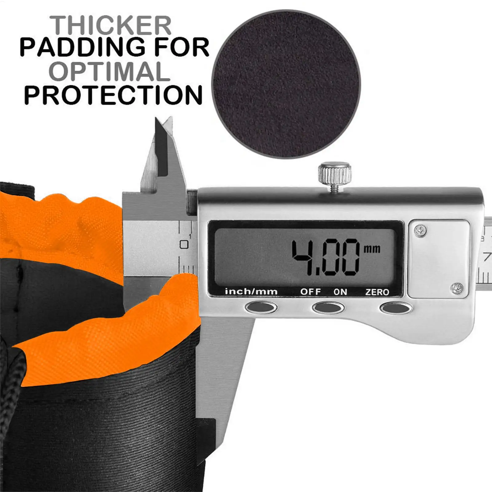 Thick Padded Neoprene Camera Lens Pouch – Soft Protective & Wear-Resistant Storage Cover