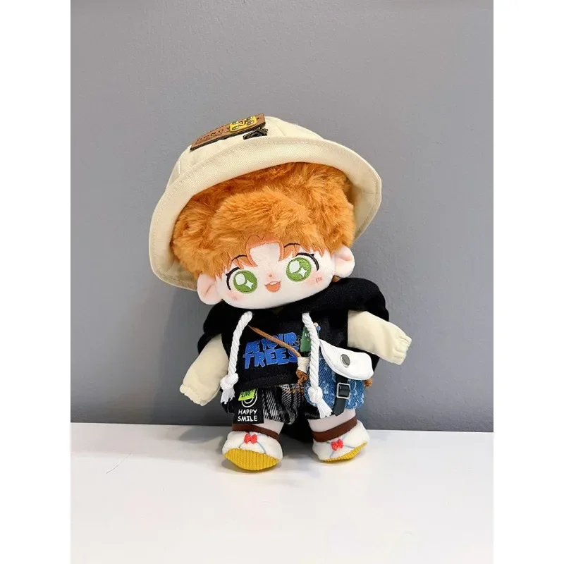 Cotton doll clothes and baby clothes set 20cm 15cm handsome doll plush toy dressing 2