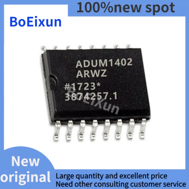 

1-100 Pieces ADUM1402ARWZ SOP-16 ADUM1402 Digital Isolator Chip IC Integrated Circuit Brand New Original Free Shipping