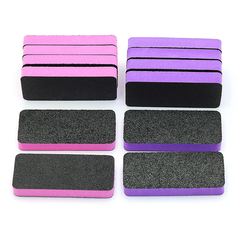 5 Pcs Black Sand Buffing Blocks - Nail Art Tools
