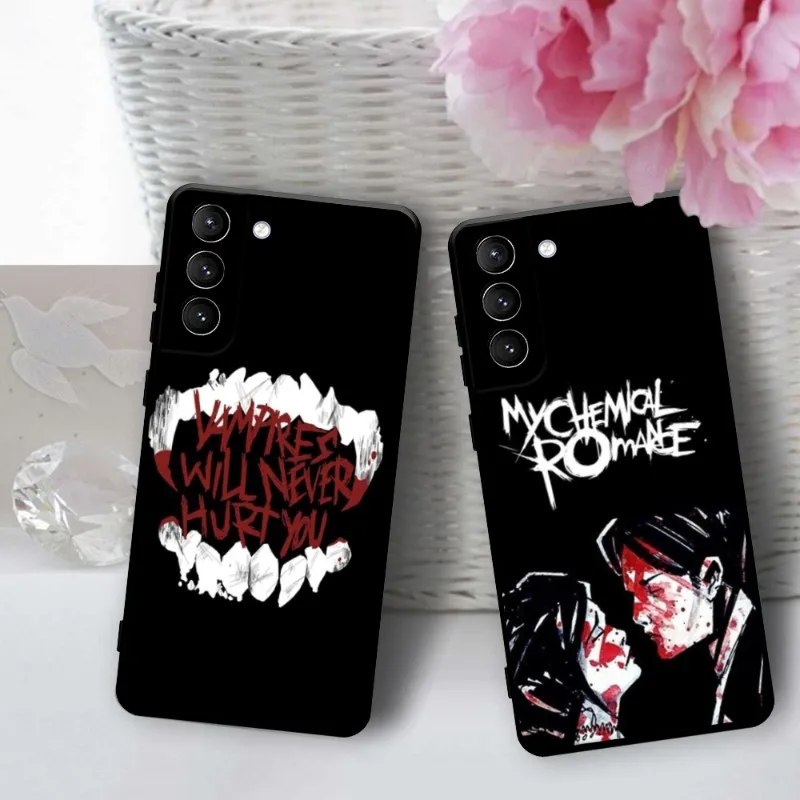 My Chemical Romance Phone Case Per Samsung Galaxy S20 S21 Fe S22 S10 Ultra S9 S8 Samsung Note 20 10 Lite Phone Funda