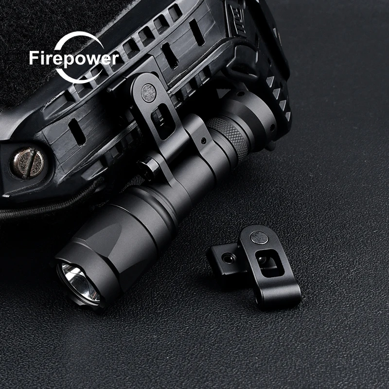 

WADSN Tactical Support Casque M-AX Mount SF M340 M640 Flashlight Lampe Poche Scout Light KIJI K1 IR Illuminateur Fast Helment