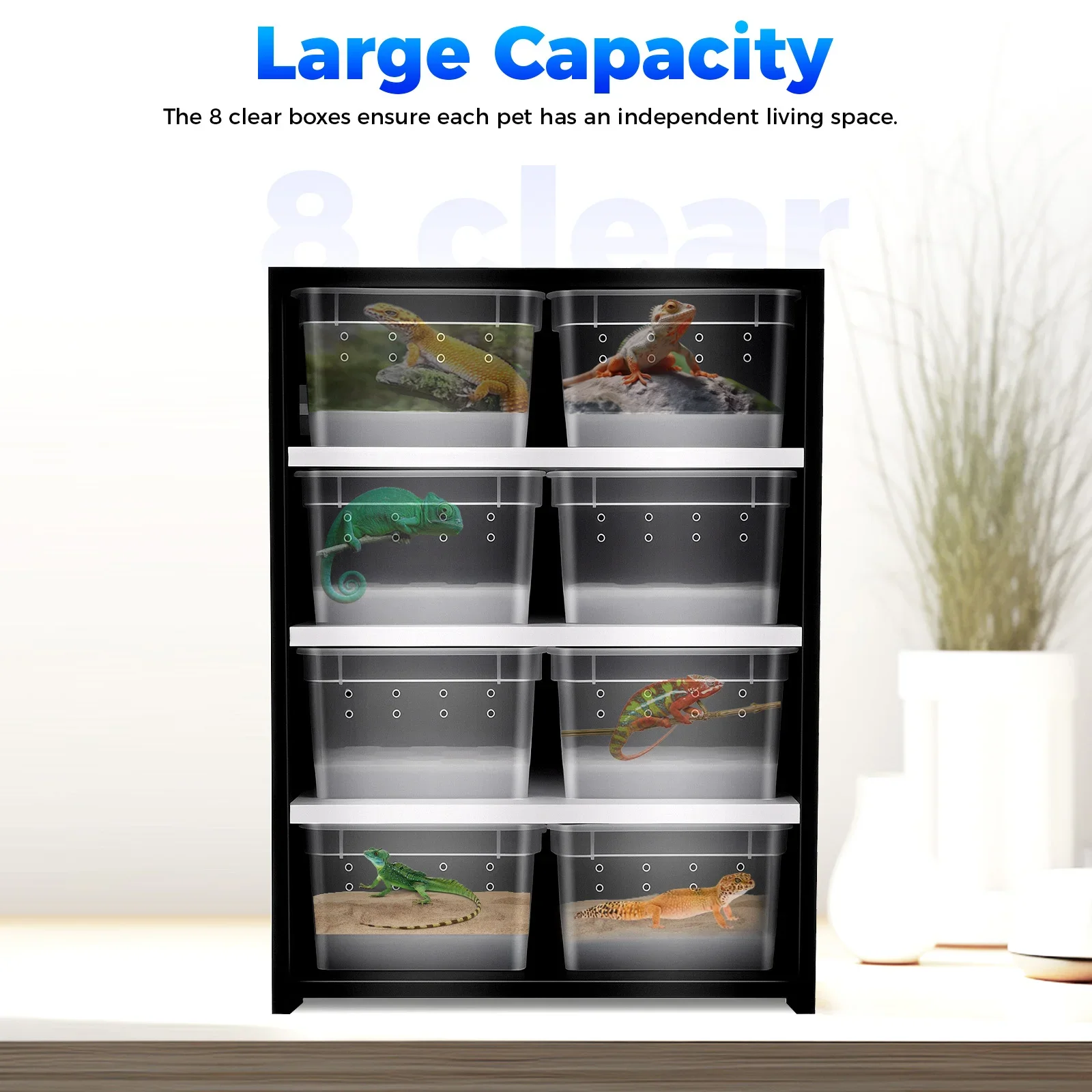 Reptile Breeding Cabinet with Heating 2