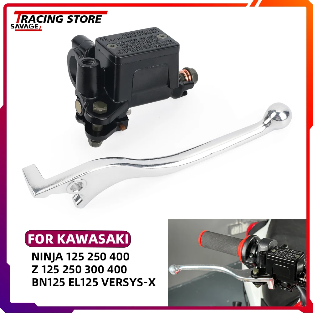 

Brake Master Cylinder For For KAWASAKI Ninja 125 250 400 Z125 Z250 Z300 Z400 Versys X 250 300 BN125 EL125 Motorcycle Brake Lever