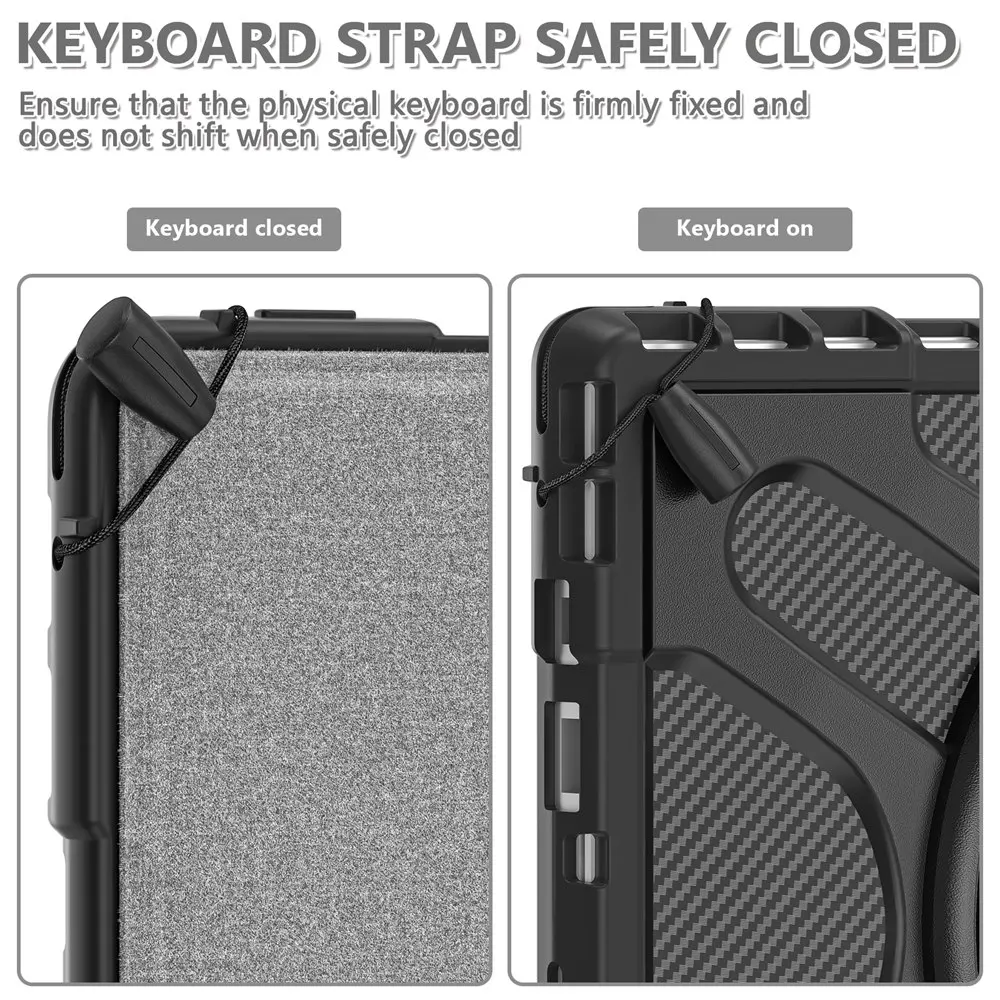 Heavy Duty Shockproof Kickstand Protective Case Cover
