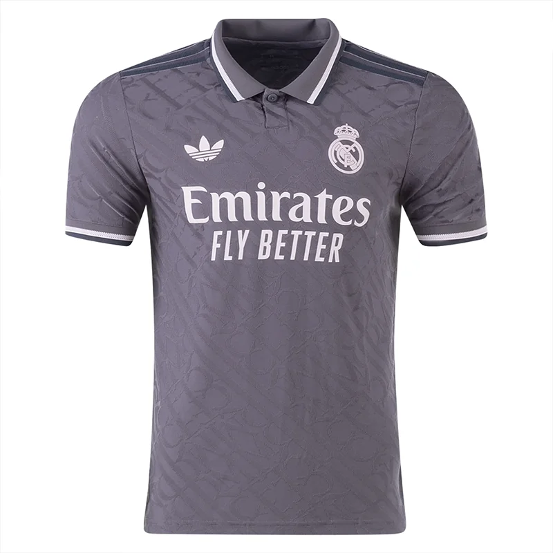 Camisetas de fútbol de local auténticas Adidas Real Madrid versión jugador 24/25