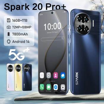 Spark 20 Pro+ 5G Smartphone 7.6 Inch 16GB RAM+1TB ROM - Global Version
