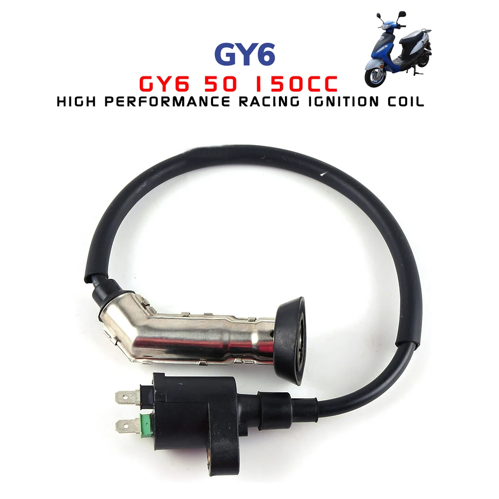 GY6 50 150cc High Performance Racing Ignition Coil Scooter Moped ATV