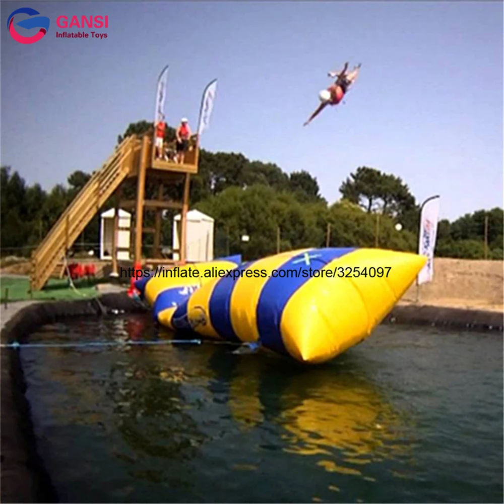 Divertente Catapulta D'Acqua Umana Gioco D'Acqua Gonfiabile Caldo Blob Palloncino Di Salto