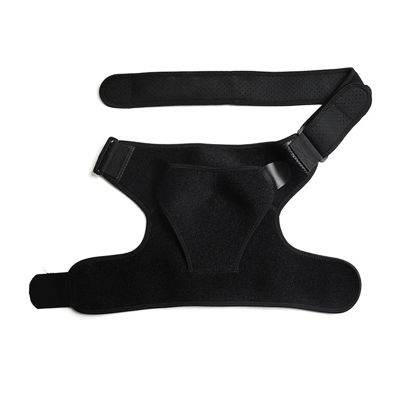 Adjustable Shoulder Support Bandage for Gym and Sports - Unisex Protective Back Belt Strap Wrap
