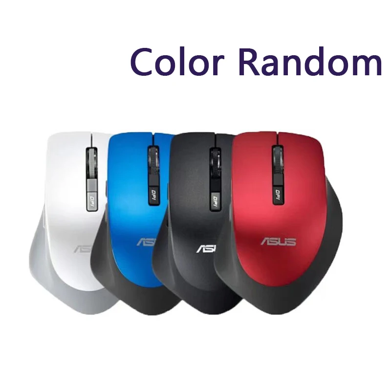 

Original Asus WT425 Black RF 2.4GHz Wireless Light Tone Ergonomic Office Game Mouse 1000/1600 DPI