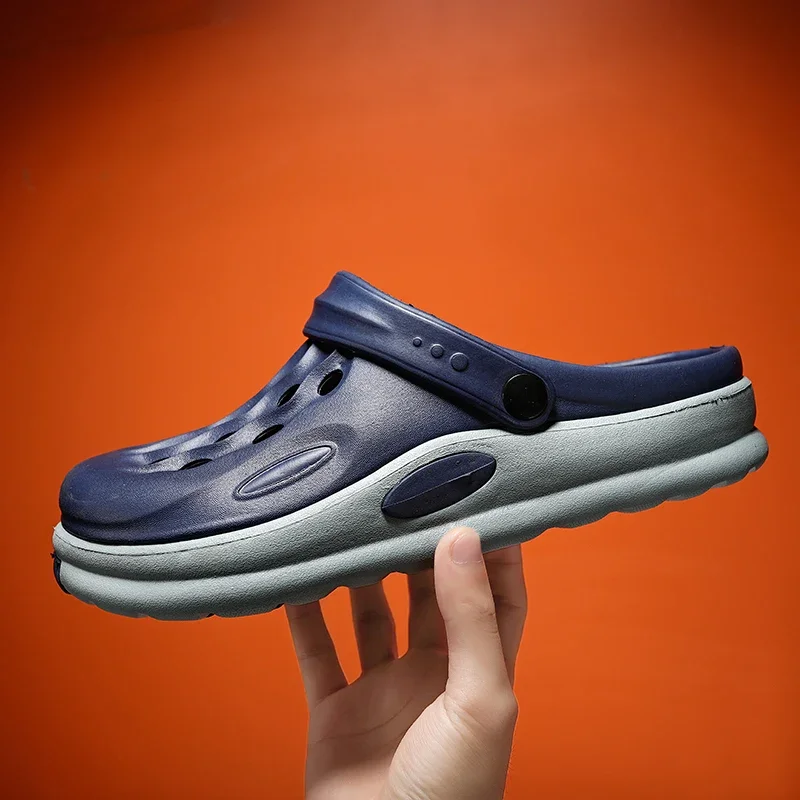2023 Men Sandals Casual Shoes EVA Lightweight Hot Sale Clogs Unisex Colorful Water Aqua Shoes for Summer Beach Zapatos Hombre 5