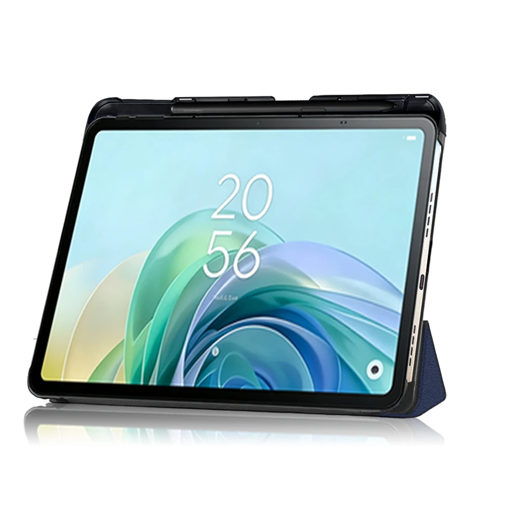 Premium Slim Tri-Folding Anti-Drop Tablet Case with Pen Holder