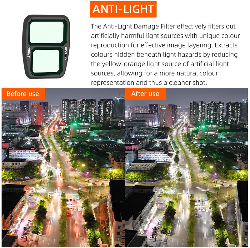 Objektivfilter für DJI Air 3-Kamera UV CPL ND8/16/32/64 Anti-Licht-optisches Glas mit neutraler Dichte für Drohnen, professionelles Zubehör – Detail 13