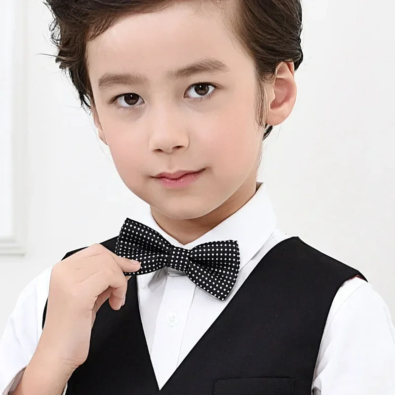 blue red wool Women children velvet boy girl men flexible green color bow tie male man wedding businessblack accessories