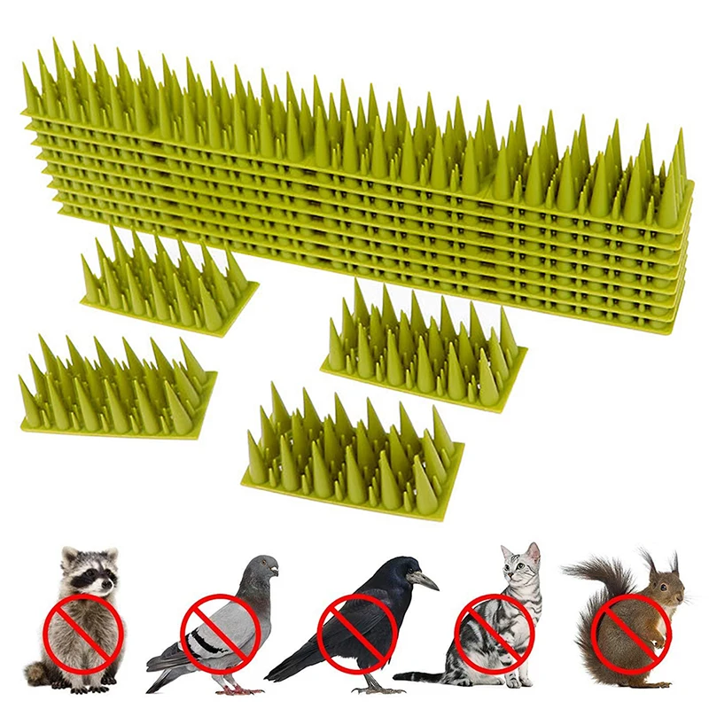Bird Repeller Birds Pigeon Spikes Anti Pigeon Spike Getting Rid Bird Repellent Thorn Anti-bird Spikes Garden Supplies
