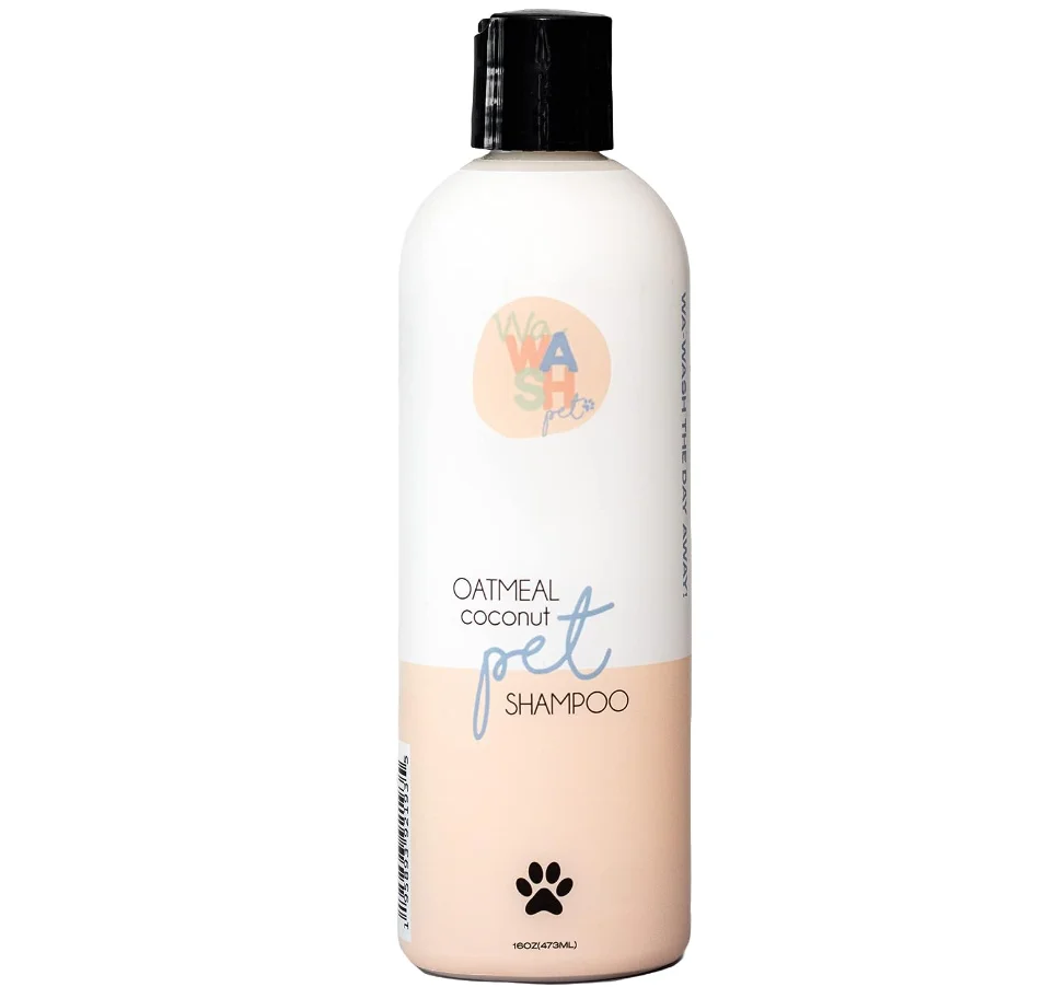 WawashPetCareOatmealCoconutDogShampooNaturalDogShampoofor