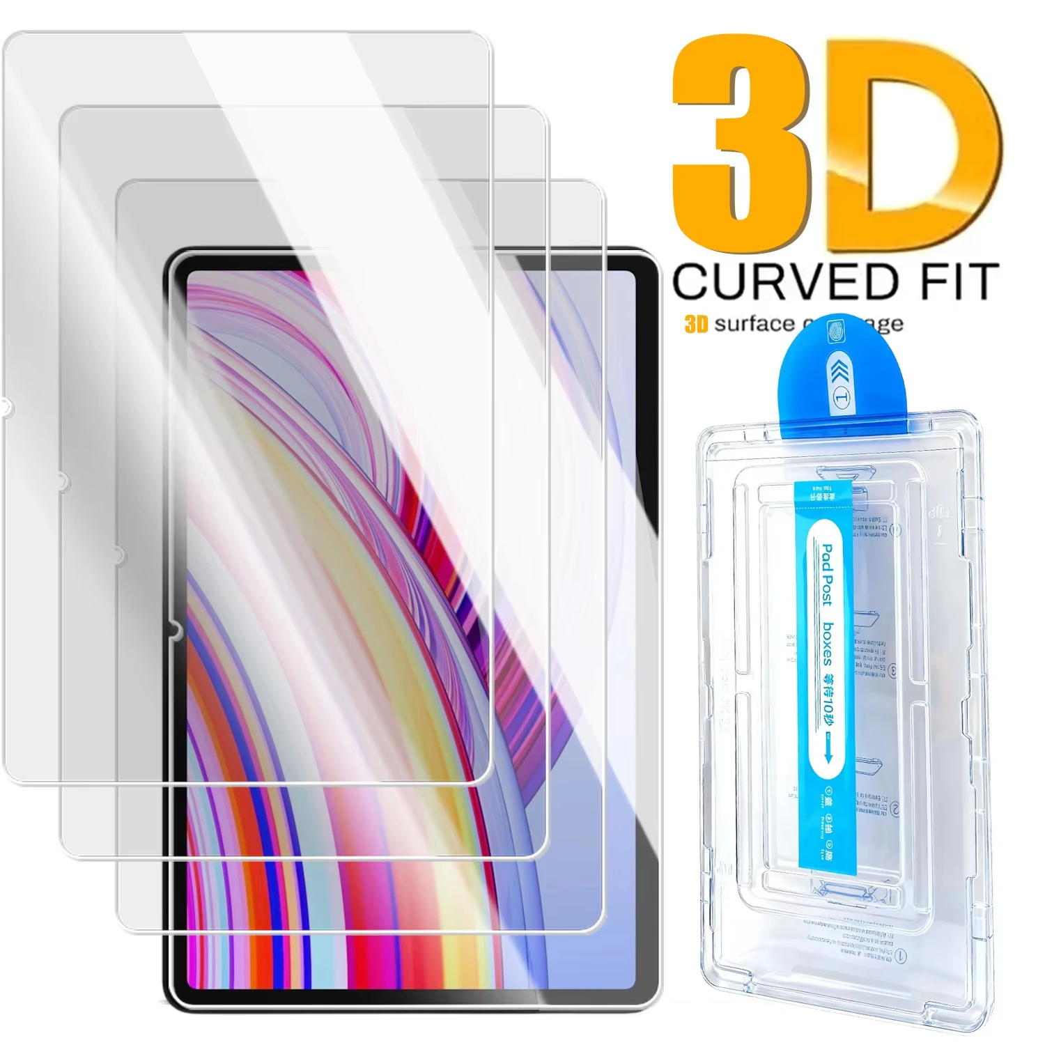 2-Pack HD Tempered Glass Screen Protectors - Easy Installation