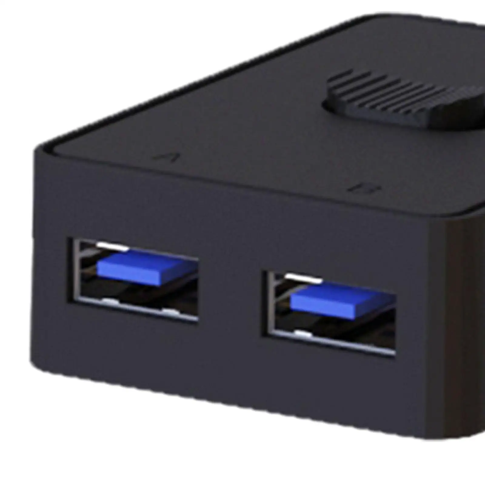 USB Printer Sharing Switch 1 in 2 or 2 in 1 Out Easy to Install High Speed Peripheral Switcher Box for Mouse PC Computer Printer