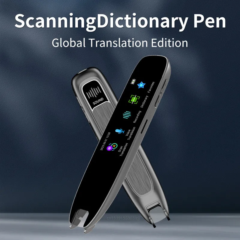 Voice Translator Language Translator Translation Pen A26 Scan Translation Pen Exam Reader Voice Language Translator Device with Touchscreen WiFi/Hotspot Connection/Offline Function
