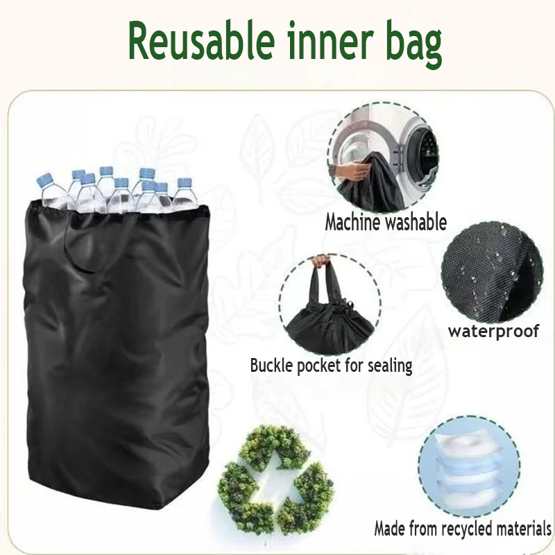Collapsible Reusable Bottle Organizer and Storage Bag