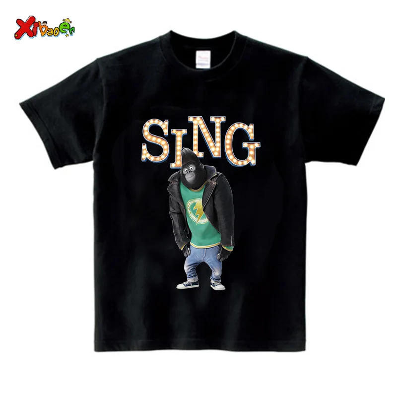 Sing Family Shirt Movie Cosplay Shirt Funny Party Shirts Kids Adults Matching T-Shirts Couple Outfit