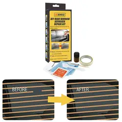 New DIY Car Rear Window Defogger Repair Kit Scratched Grid Defroster Broken Heater G7K8