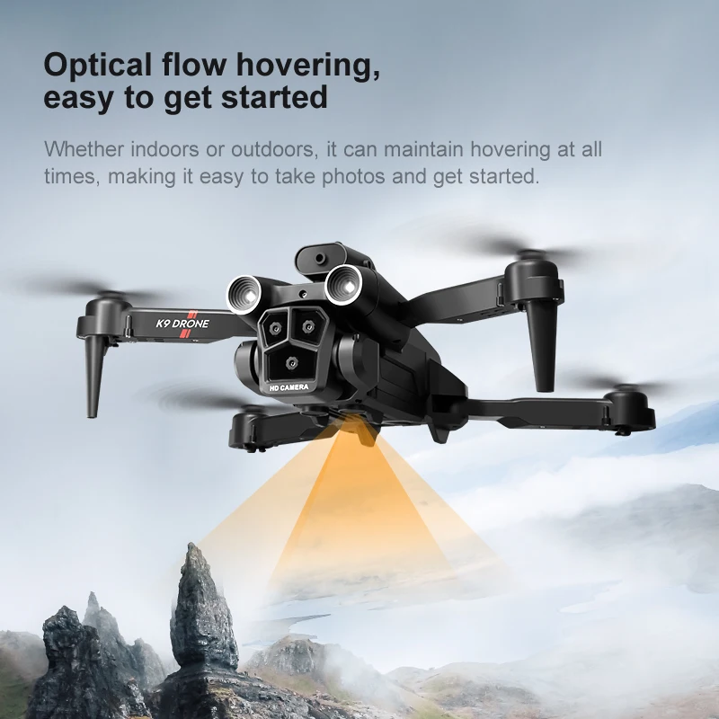 KBDFA K9 Max Drone Profesional Dual HD Camera Aerial Photography
