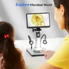 Universal Microscope Bottom Light Transmitted LED Light Stage Holder Adjustable Lamp Illumination for USB LCD Microscope 2