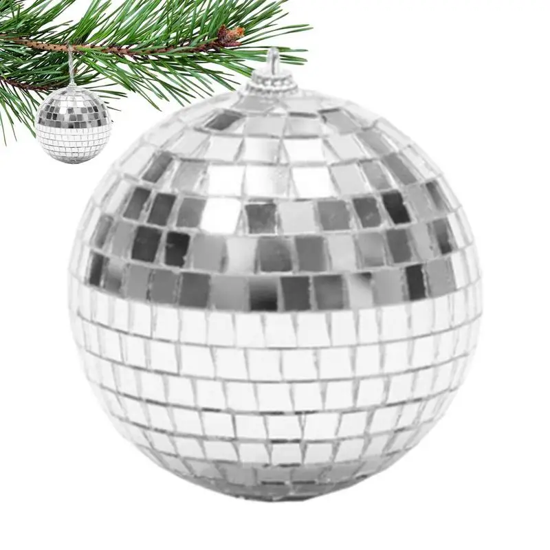 

Mirror Disco Balls Disco Reflector Ball Pendant Decor Retro Design Decoration Supplies for Bars Stage Performances and Festivals