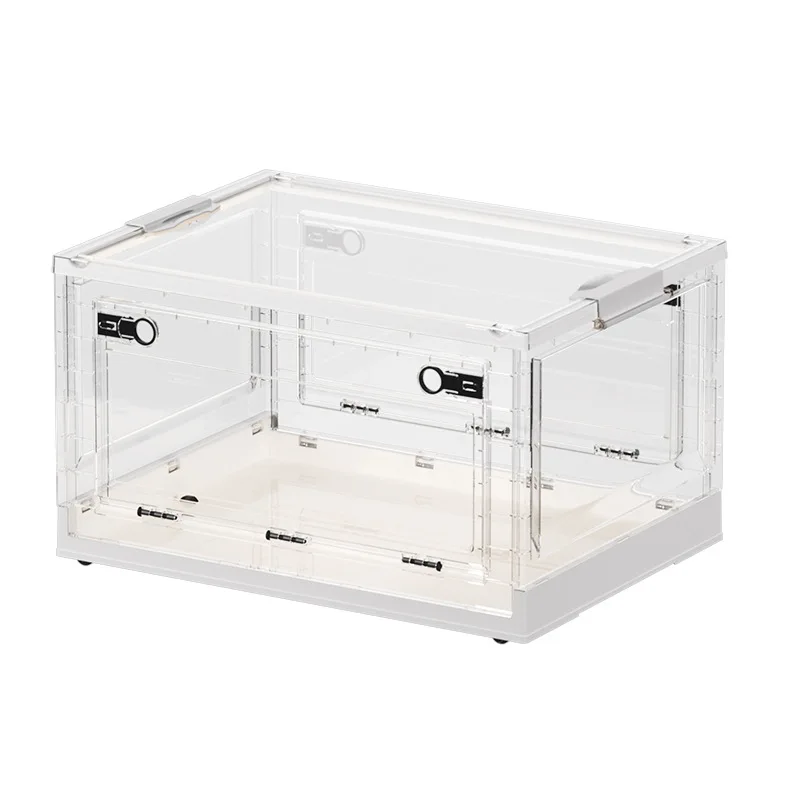 바퀴가 달린 접이식 보관함, 옷장 정리함 쌓을 수 있는 잡화 정리함, 가정용 대용량 책, 스낵 장난감 통