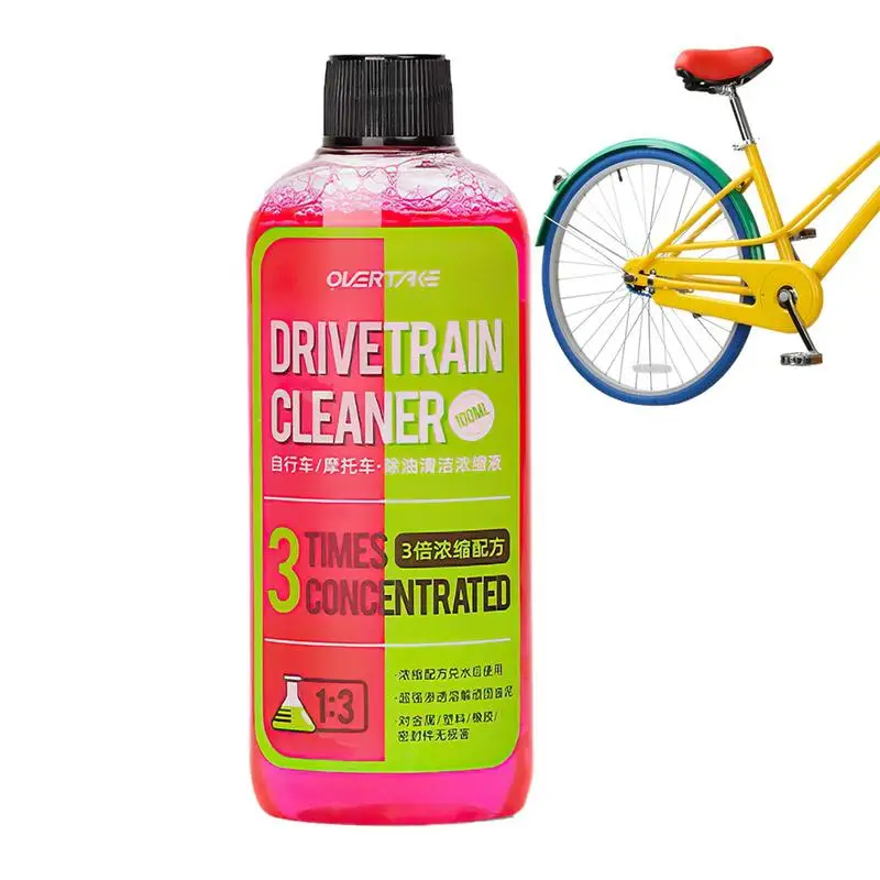 

Drivetrain Cleaner Bicycle Bike Chain Cleaning Spray 100ml Bicycle Chain Cleaning Agent Bike Degreaser Bike Chain Tool For Road