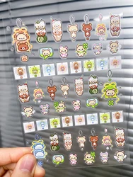 Kawaii Pixel Style Rilakkuma Nail and Accessory Sticker Set - 1PCS (1)