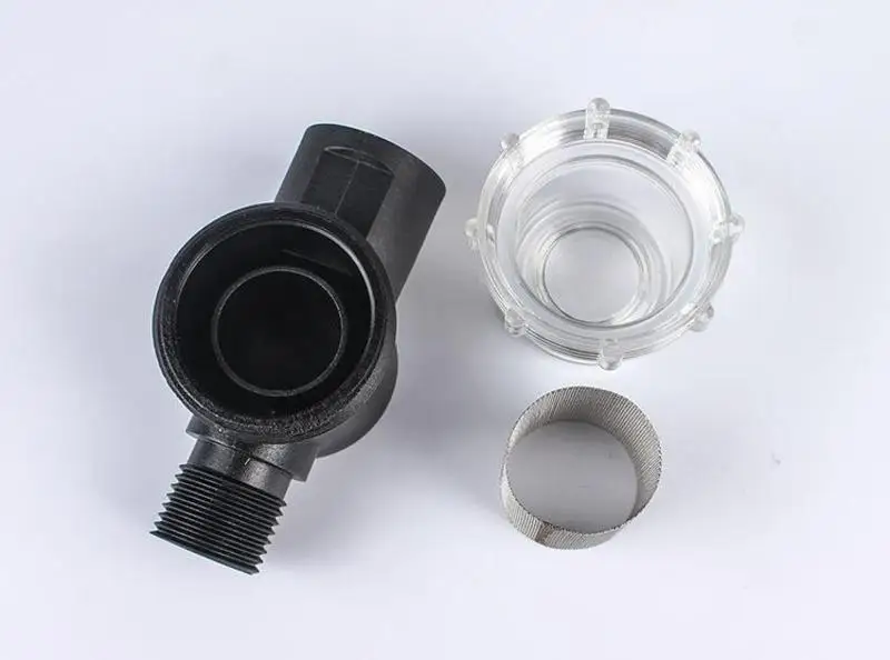 

RV Pump Strainer RV Water Tank Pipe Strainer Filter Screen Pump Stainless Steel RV Water Pump Filter For RV Water Tank Reduce