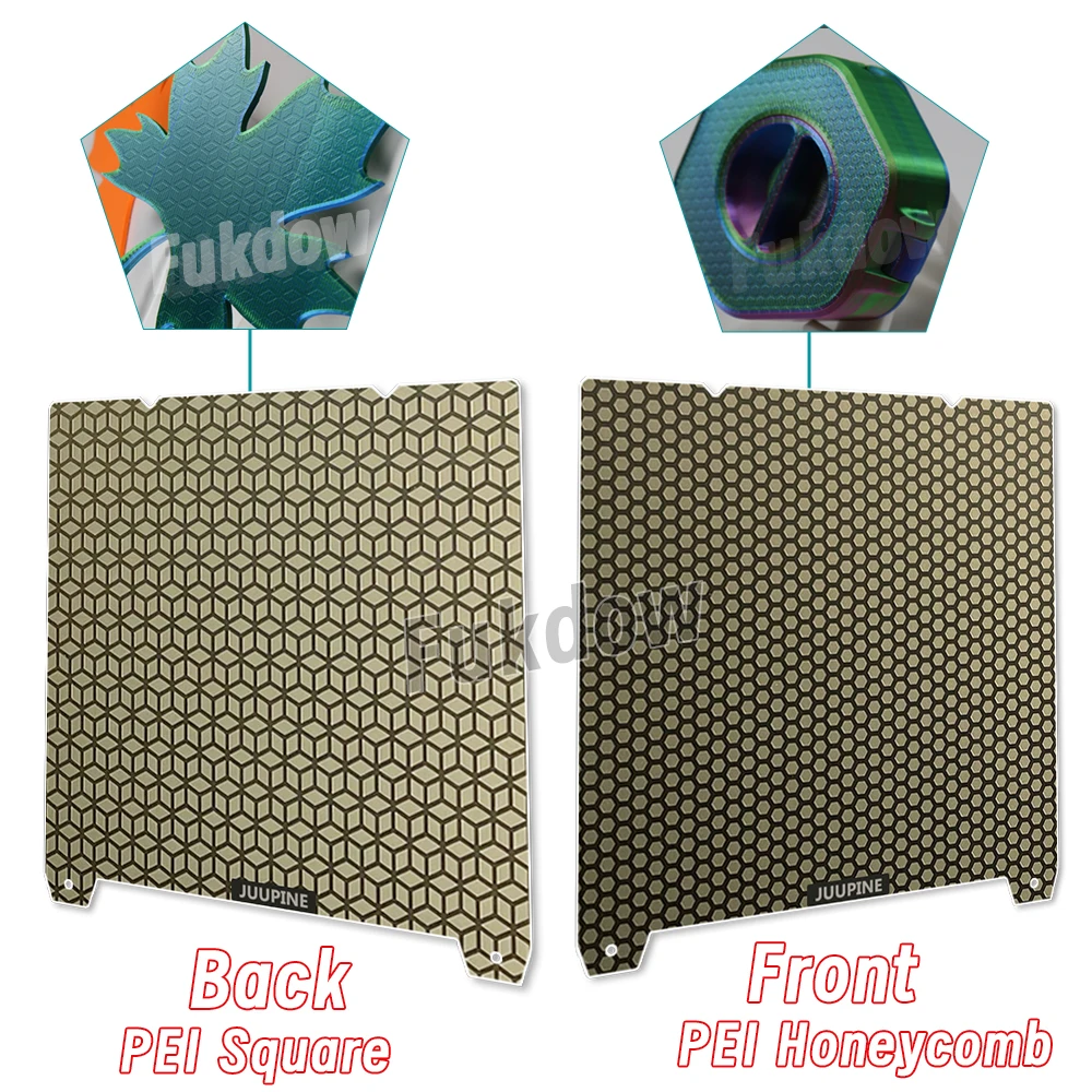 Magnetic PEI Sheet with Holographic Build Surface - 235x235mm