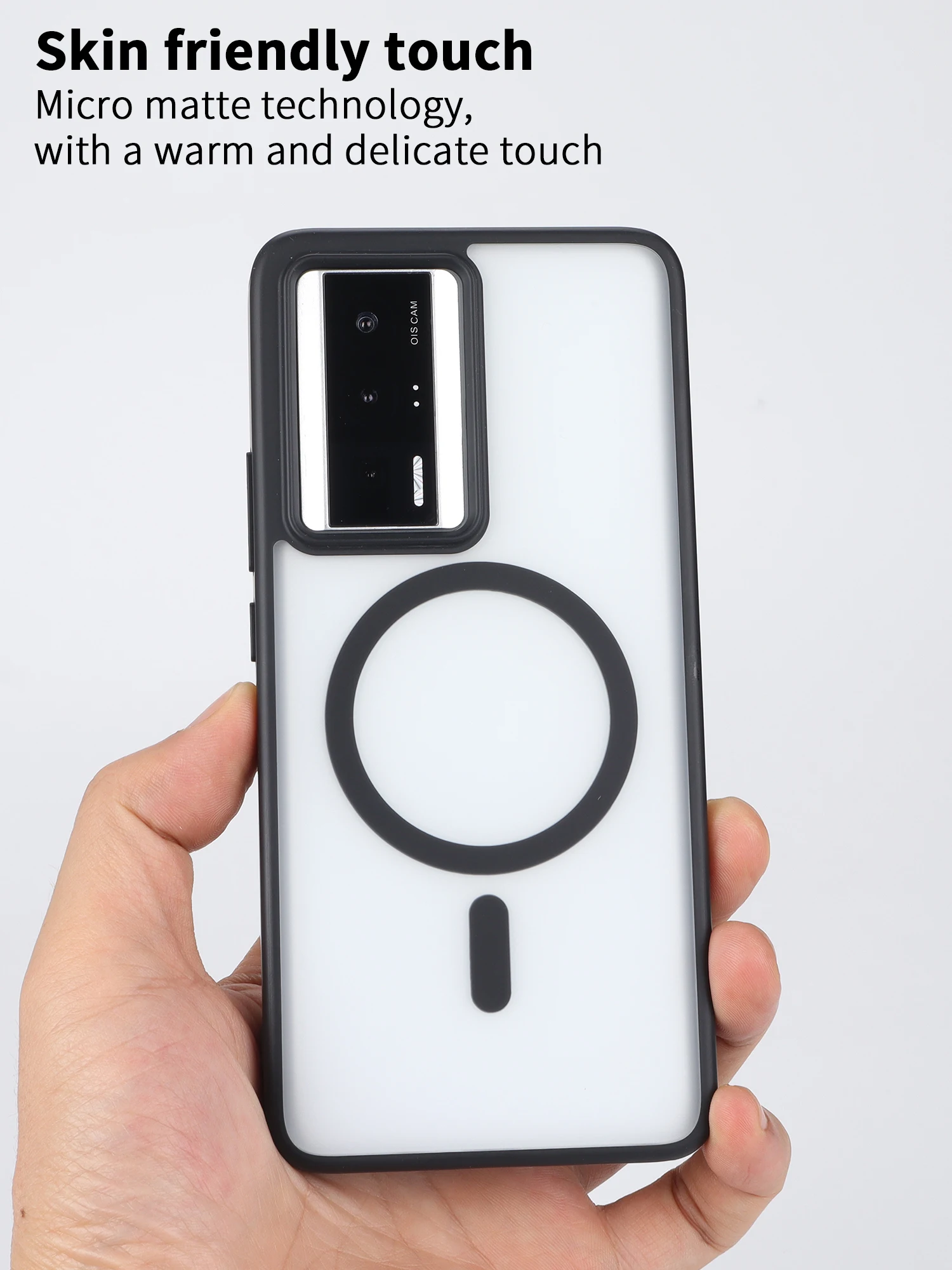 Magnetic Shockproof Clear Case with Magsafe Wireless Charging for Xiaomi POCO F5 Pro 5G