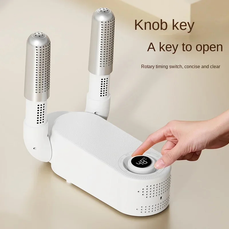 EU/US/UK Multifunctional Folding Household Dryer Portable Electric Intelligent Multi Level Timing Warm Wind Speed Dry Shoe Dryer 5