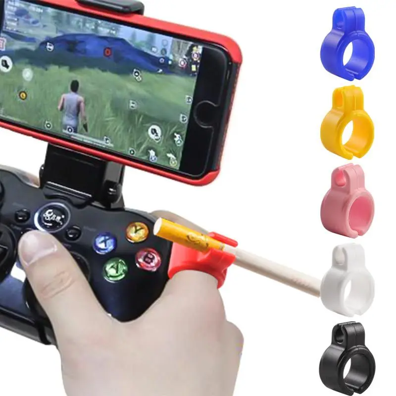 

1 PC Silicone Cigarette Holder Ring Rack Creative Portable Cigarette-Holder Finger Clip for Regular Smoking Accessories