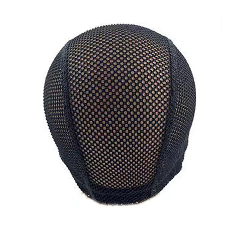 Wig Caps Hair Nets 1PC Big Hole Mesh Dome with Elastic Band for Making Wigs