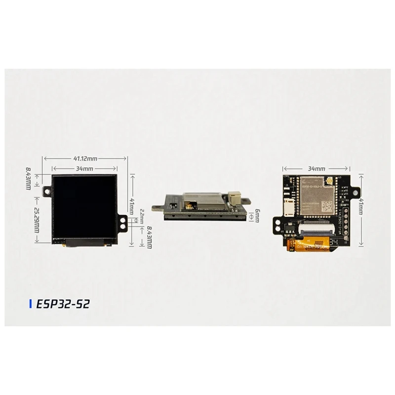 ESP32-S2 LCD ũ, Ŀ ӽ, , δ Ŀ   , 1.54 ġ 240X240