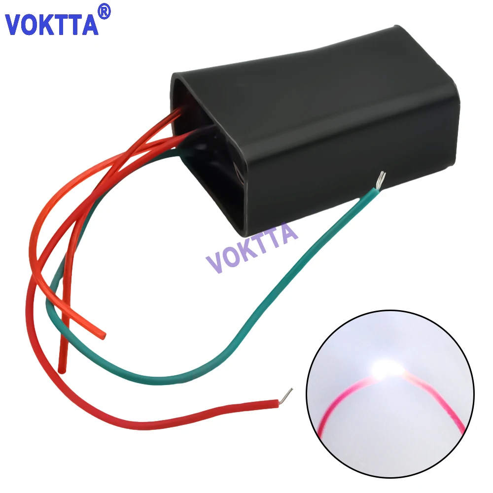 

DC 3.6 6V to 1 Million volts High Voltage Transformer Boost Step up Power Module Inverter Arc Pulse Generator