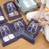 Convenient, Waterproof, and Portable Shoe Storage Bag Set of 5 - Lightweight Non-woven Fabric Closet Organizer for Travel. Handy 6