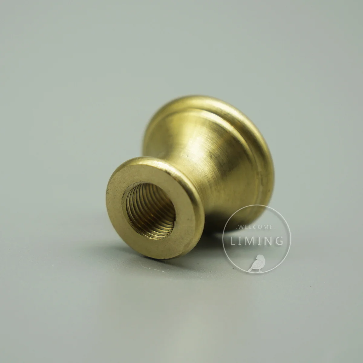 Description Picture 3 of itembrass M10 inner tooth connector nut  threaded tube  trumpet-shaped connector adapter   lighting hardware accessories
