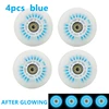 Flash Inline Skate Wheels 4pcs LED Roller Wheels 60/62/64/68/70/72/76//80/90/100/110/125mm Speed Skates Accessories 5